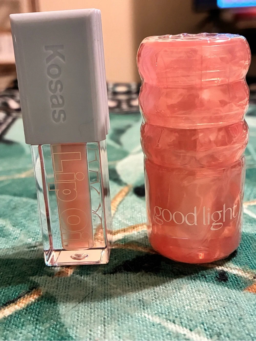 Kosas Lip Gloss & Good Light lip oil Set